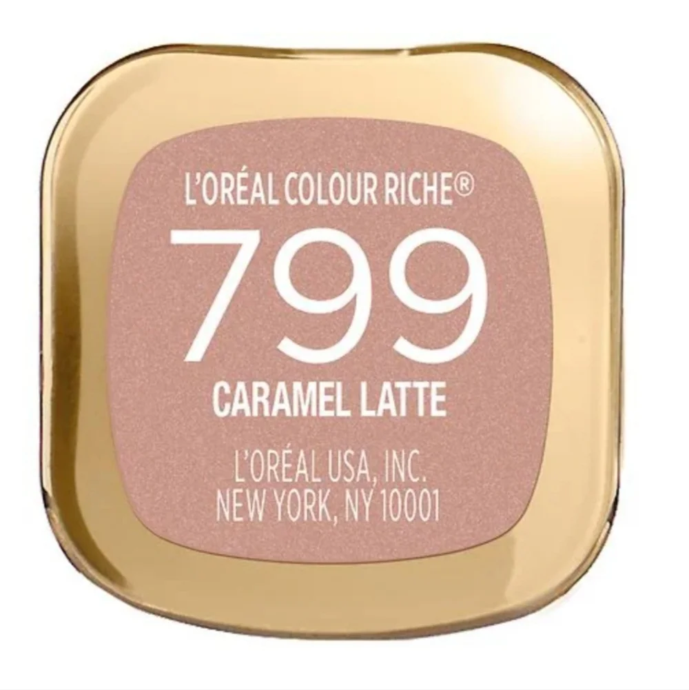 L'Oreal Paris Colour Riche Original Satin Lipstick 799 Moisturized Lips Caramel